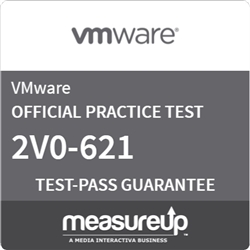 VMware Certified Professional 6 - Data Center Virtualization (2V0-621)  Practice Exam